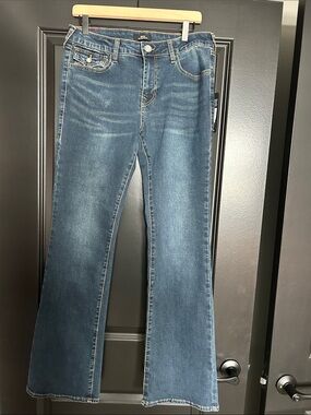 True Religion BECCA Dark Blue bootcut Jeans size 30 NWT